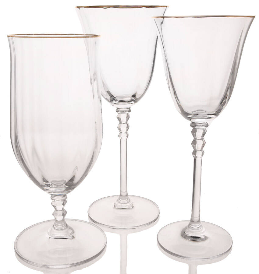 Sonata Gold 24 Piece Estate Set by Mikasa-1