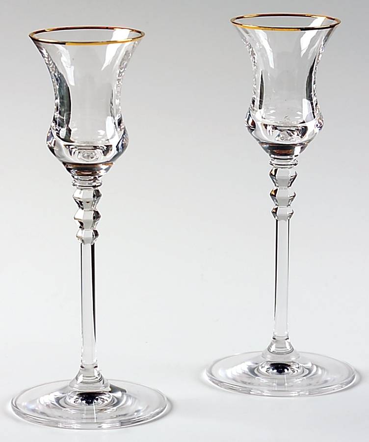 Sonata Gold 7" Candlestick/Single Light (Set of 2) by Mikasa-1