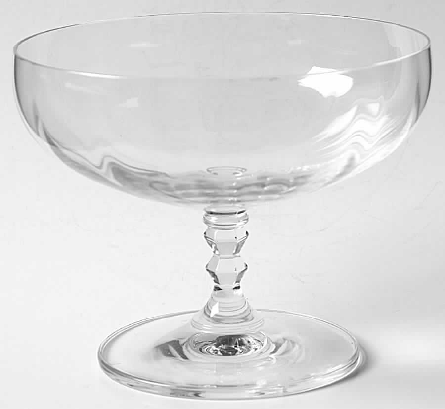 Sonnet (Newer, Optic, No Trim) 4" Height Open Compote by Mikasa-1