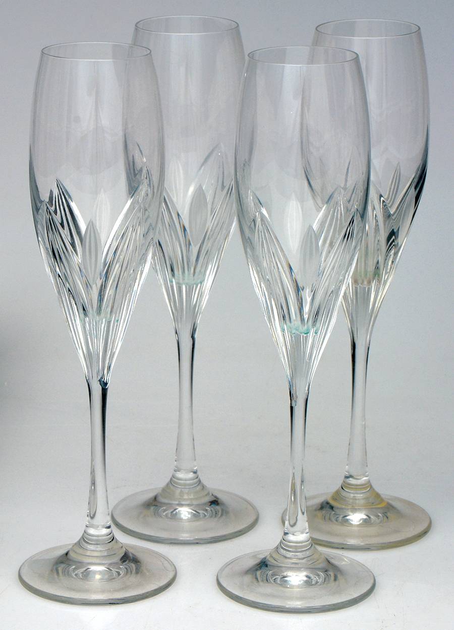Summerset Fluted Champagne - Set of 4 by Mikasa-1