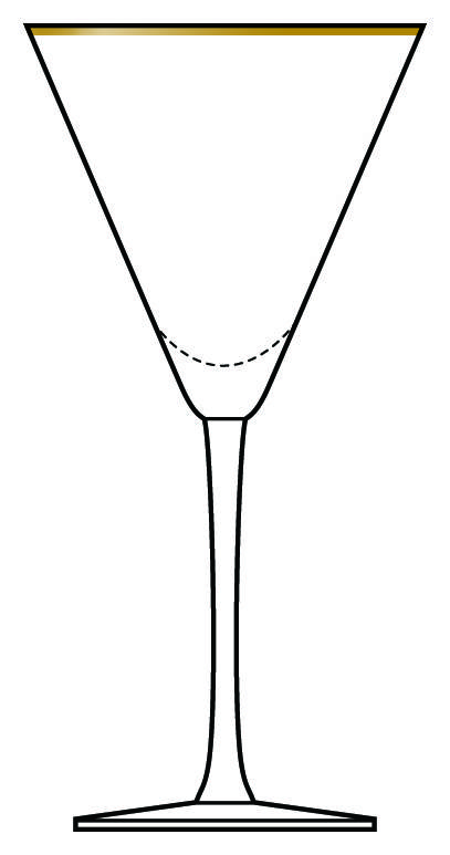 Sunset Water Goblet by Mikasa-1