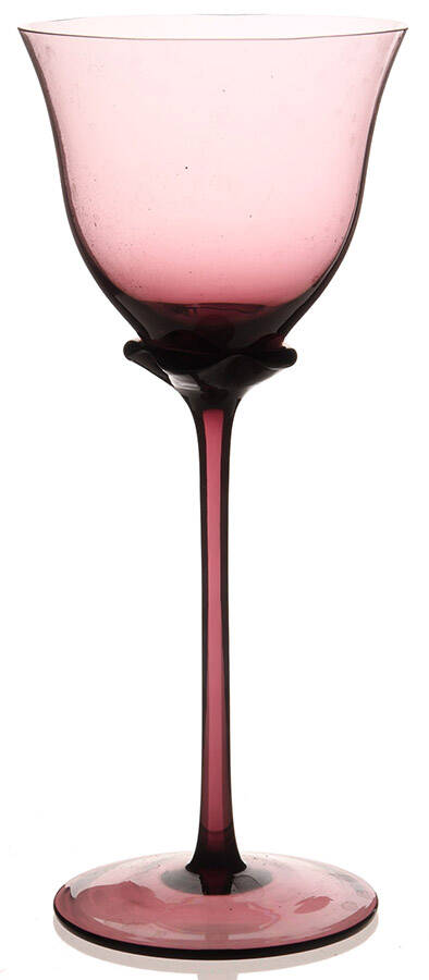 Tulip Amethyst Wine Glass by Mikasa-1