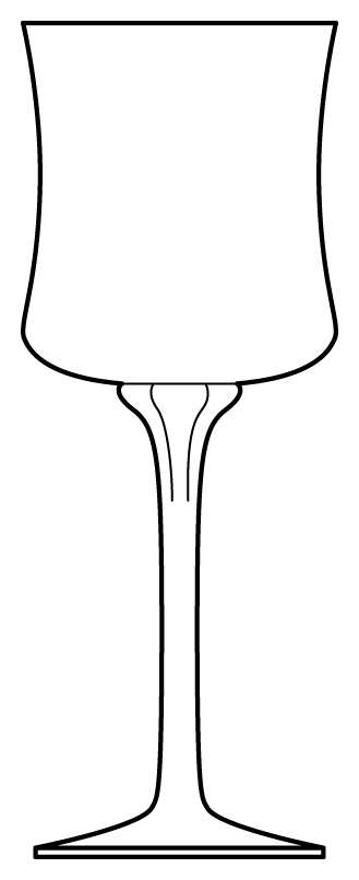Tuxedo Water Goblet by Mikasa-1