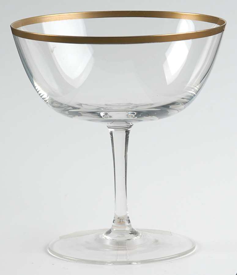 Charm Gold Champagne/Tall Sherbet by Mirabell of Austria-1
