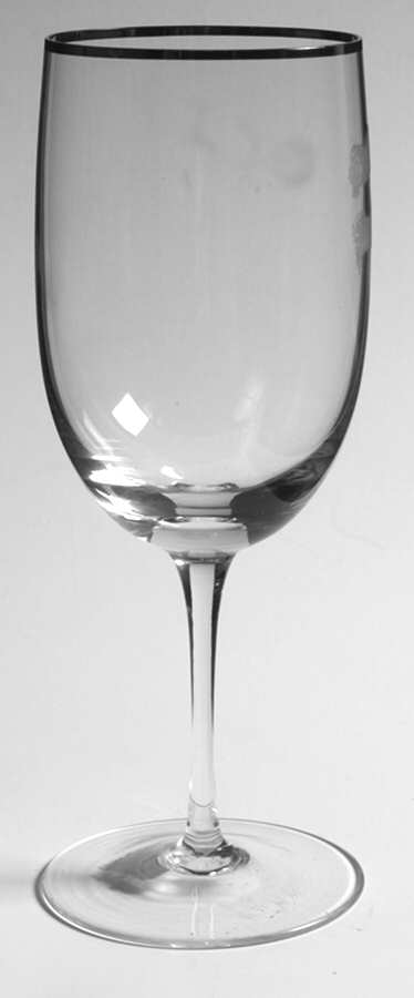 Platinum Charm Water Goblet by Mirabell of Austria-1