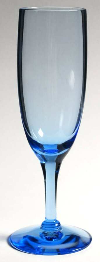 Plantation Blue (Light Blue) Fluted Champagne by Moncrief's-1