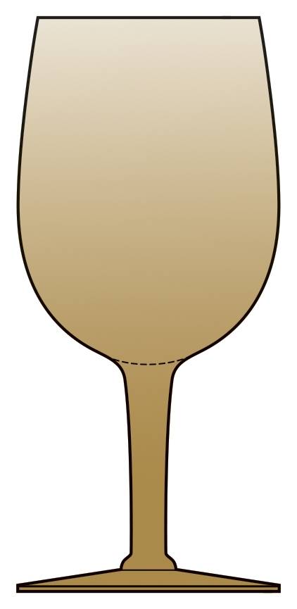 Plantation Topaz Water Goblet by Moncrief's-1