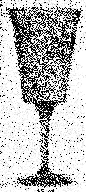 Key Block Green Water Goblet by Monongah-1