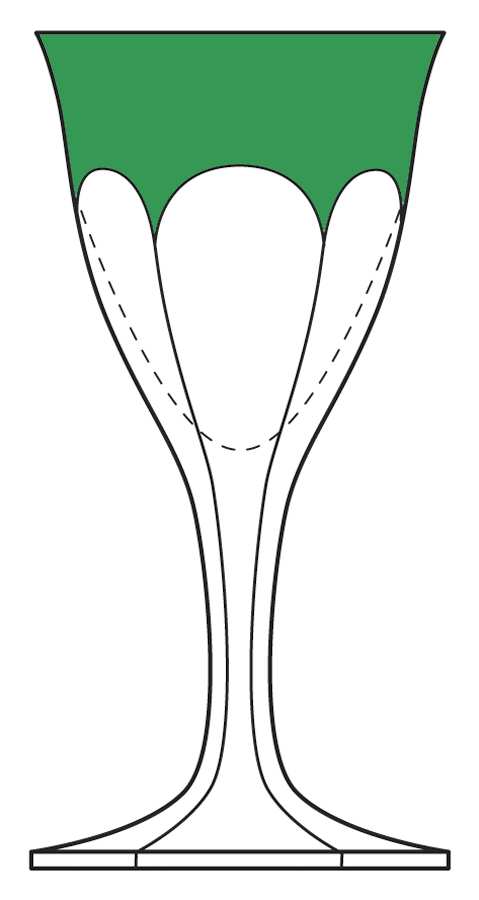 Adela Melikoff Water Goblet by Moser-1