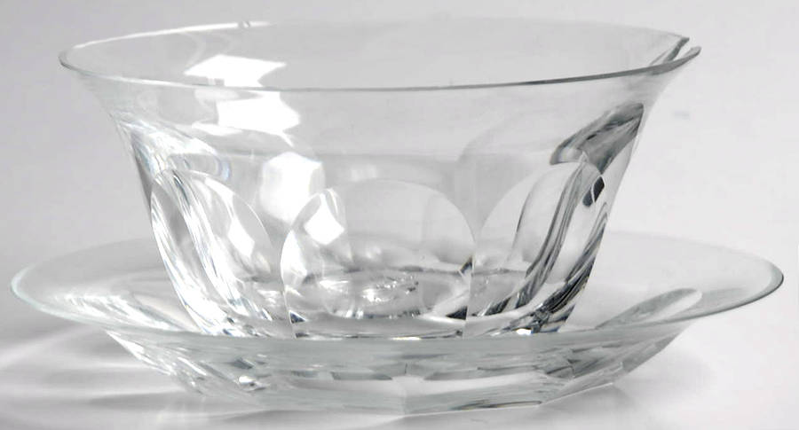 Cromwell Finger Bowl & Underplate by Moser-1