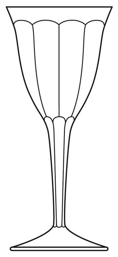 Heilbrunn Water Goblet by Moser-1
