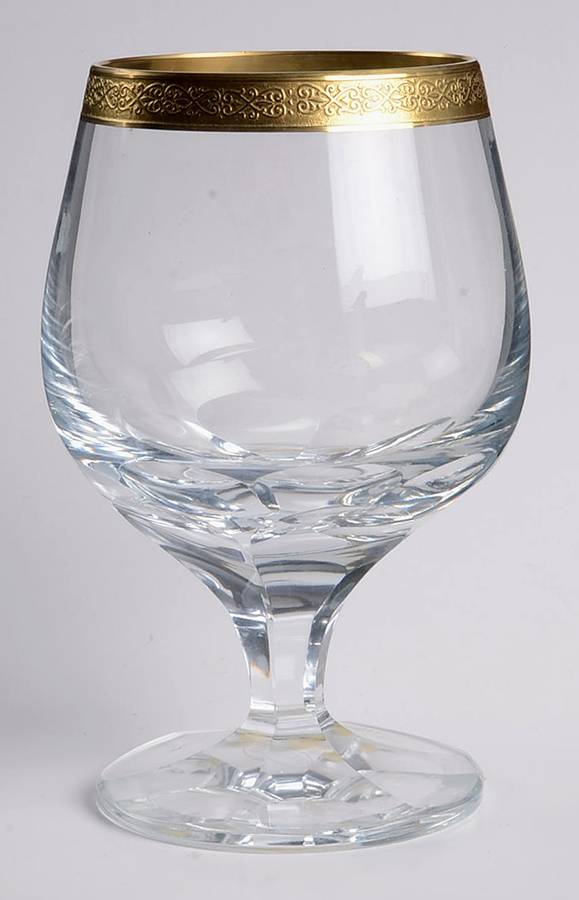 Jubilee Brandy Glass by Moser-1