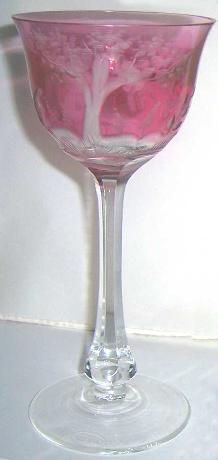 Lady Hamilton Rose Hock Wine by Moser-1
