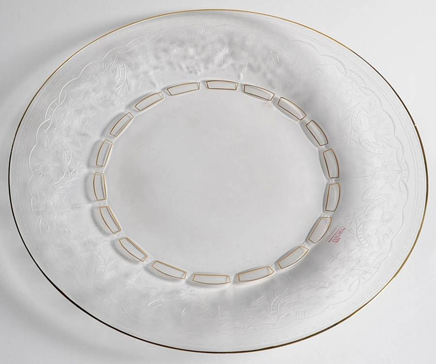 Maharani (Gold) Dinner Plate by Moser-1