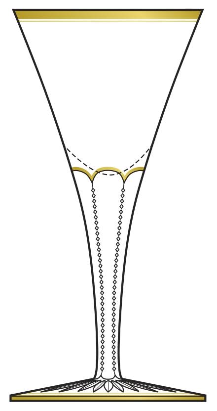MOG1 Water Goblet by Moser-1