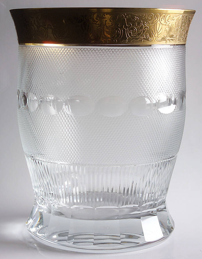 Splendid (Gold) Champagne Bucket by Moser-1