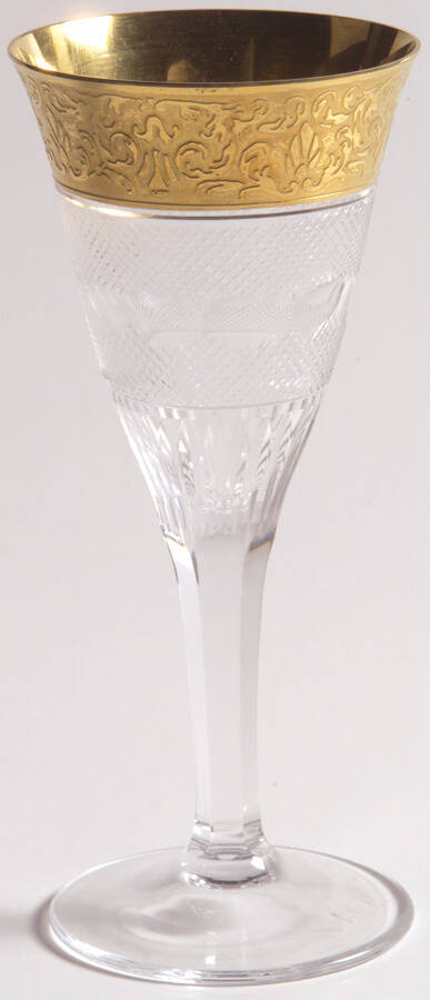 Splendid (Gold) Sherry Glass by Moser-1