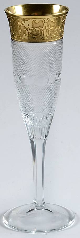 Splendid (Gold) Fluted Champagne by Moser-1