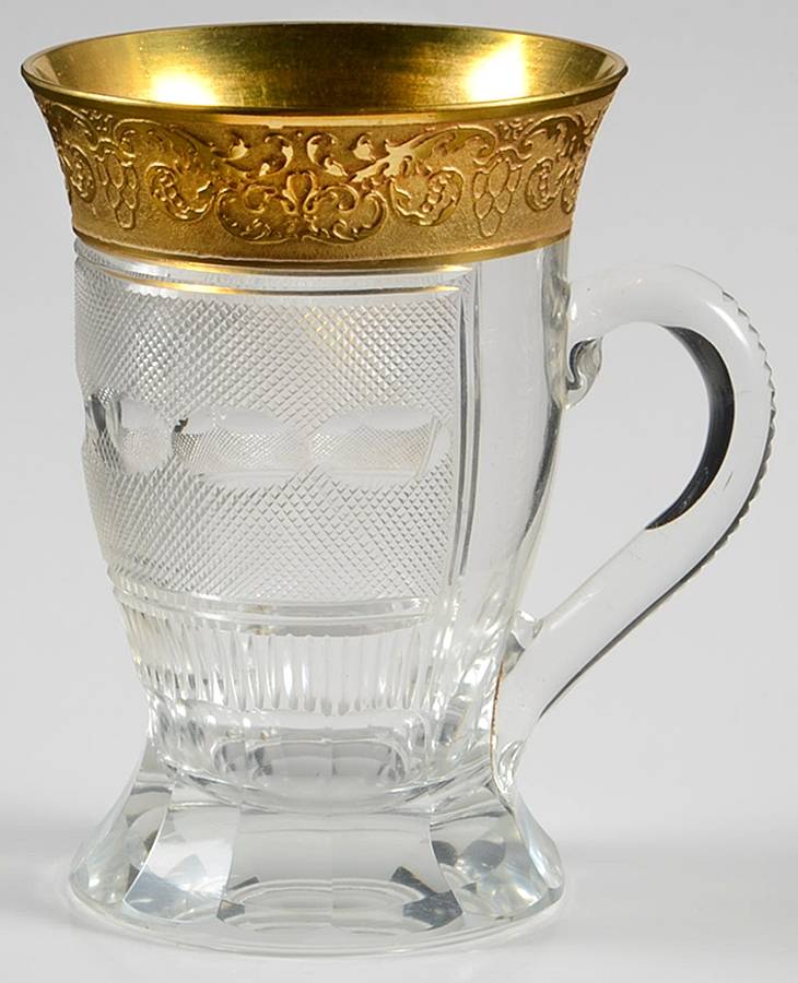 Splendid (Gold) Punch Cup by Moser-1