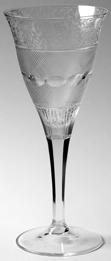 Splendid Water Goblet by Moser-1