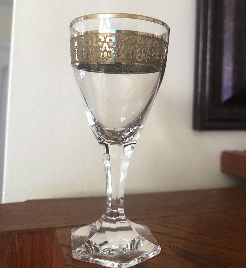 Copenhagen Cordial Glass by Moser-1