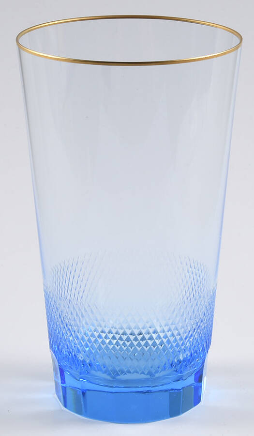 Royal Cobalt Blue Highball by Moser-1