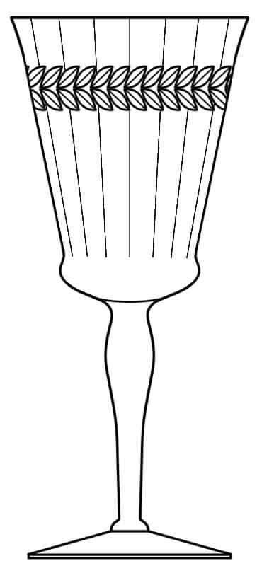 7630-1 Water Goblet by Morgantown-1