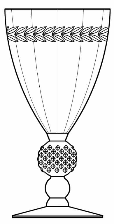 7643-4 Water Goblet by Morgantown-1