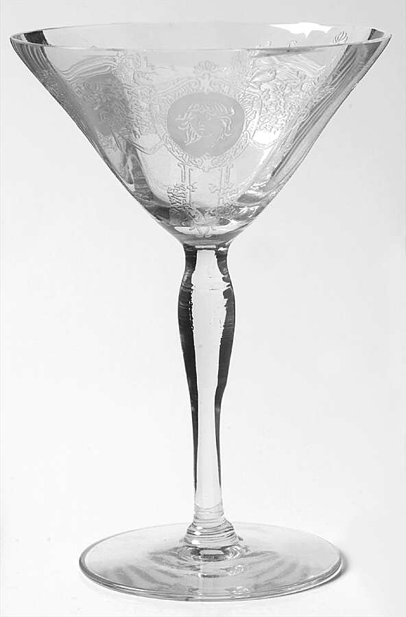 Adonis Clear (Stem 7604 1-2) Champagne/Tall Sherbet by Morgantown-1