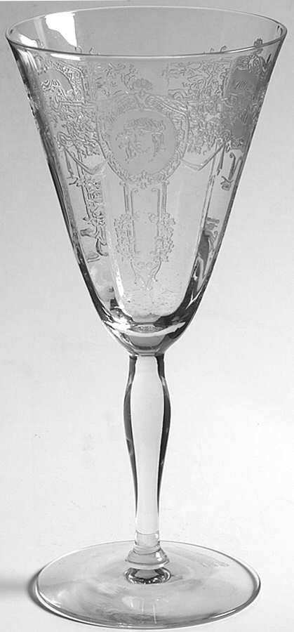 Adonis Clear (Stem 7604 1-2) Water Goblet by Morgantown-1