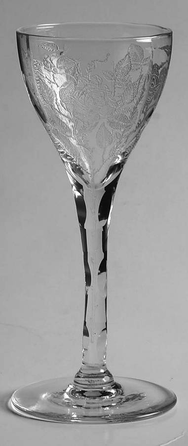 American Beauty (Stem #7565) Cordial Glass by Morgantown-1