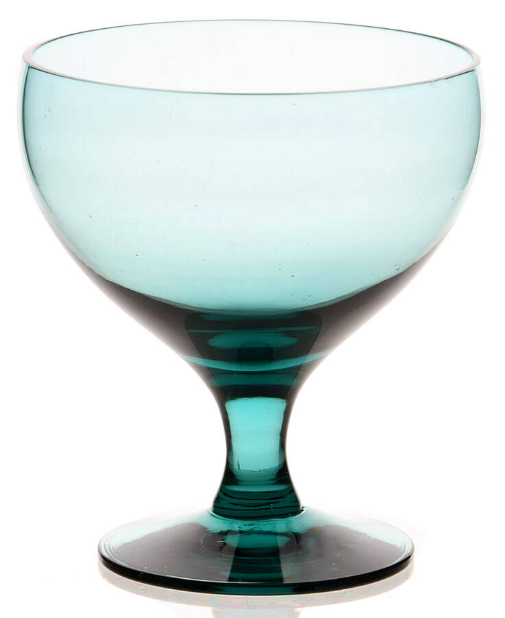 American Modern Seafoam (Blue Green) Wine Glass by Morgantown-1