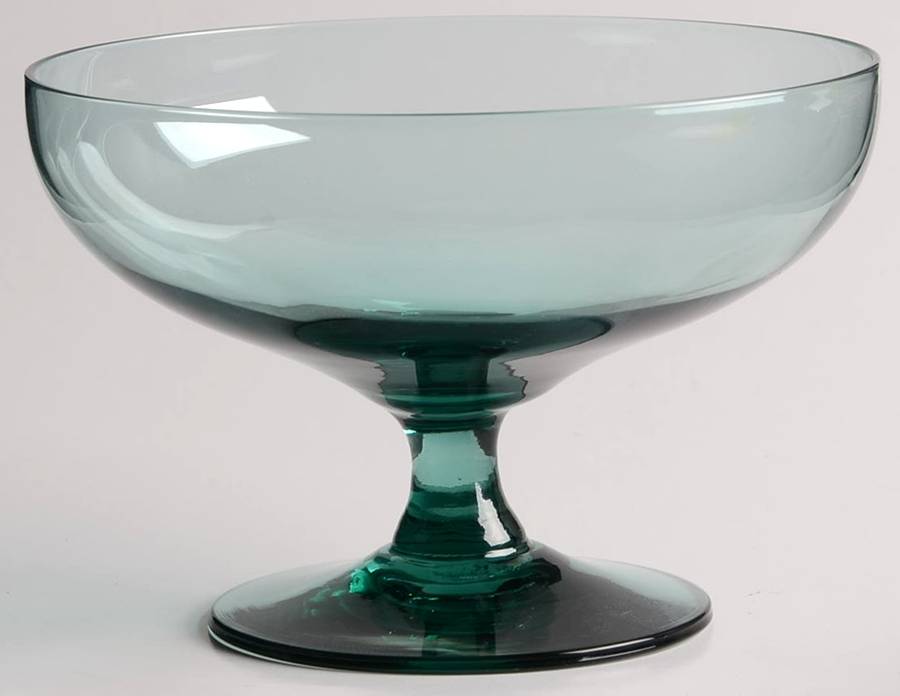 American Modern Seafoam (Blue Green) Champagne/Tall Sherbet by Morgantown-1