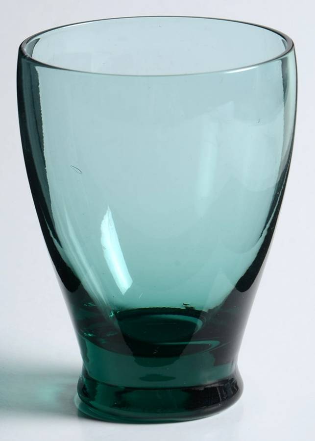 American Modern Seafoam (Blue Green) Flat Juice Glass by Morgantown-1