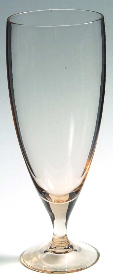 American Modern Coral (Pink) Pilsner Glass by Morgantown-1