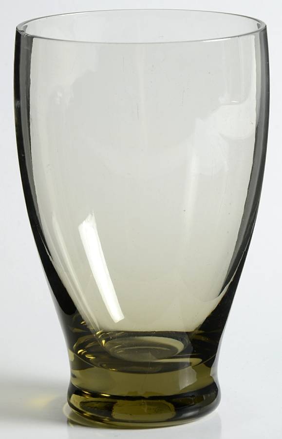 American Modern Granite Gray (Smoke) 10 Oz Flat Tumbler by Morgantown-1