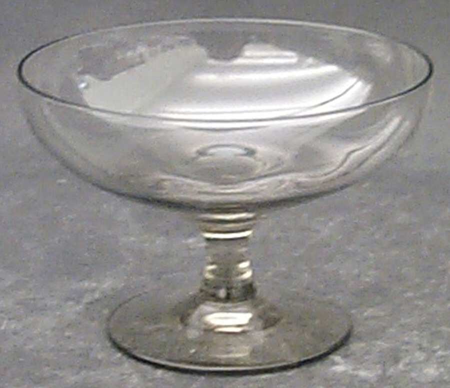 American Modern Granite Gray (Smoke) Champagne/Tall Sherbet by Morgantown-1
