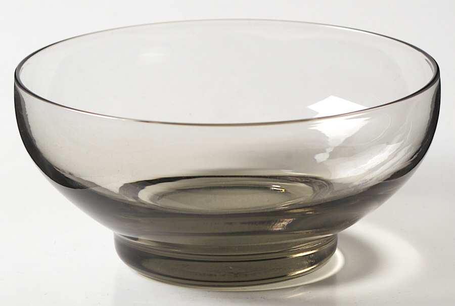 American Modern Granite Gray (Smoke) Small Dessert Bowl by Morgantown-1