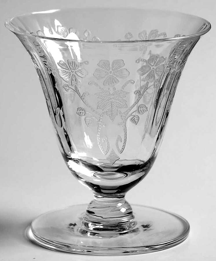 Baden Clear (Stem 7690) Oyster or Fruit Cocktail by Morgantown-1