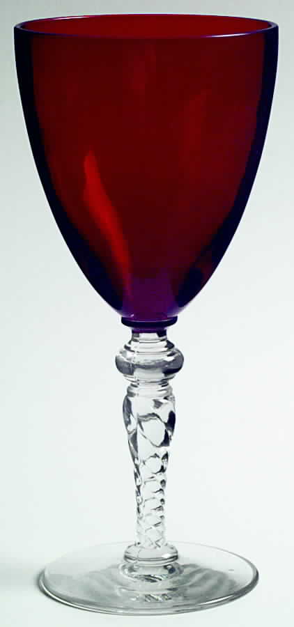 Chateau Spanish Red Water Goblet by Morgantown-1