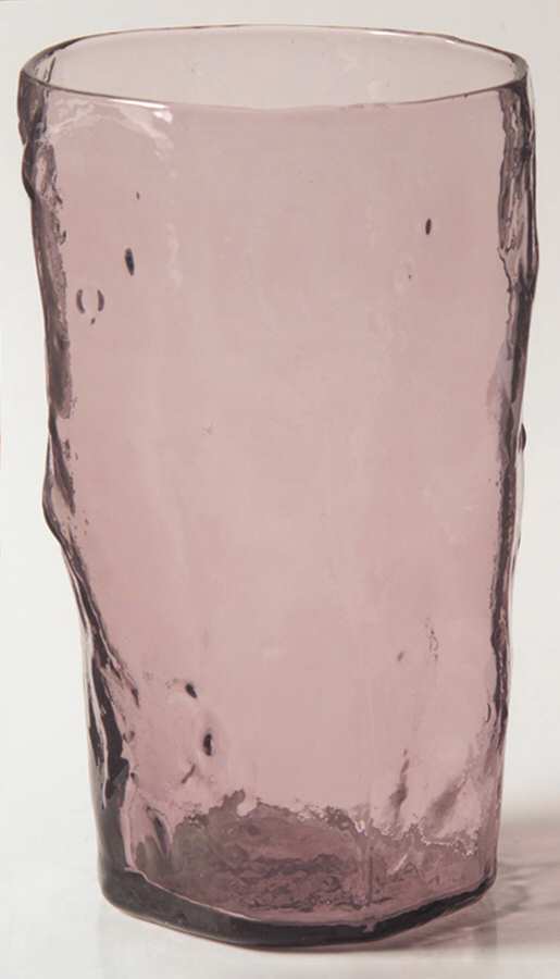 Crinkle Glass Amethyst Flat Juice Glass by Morgantown-1