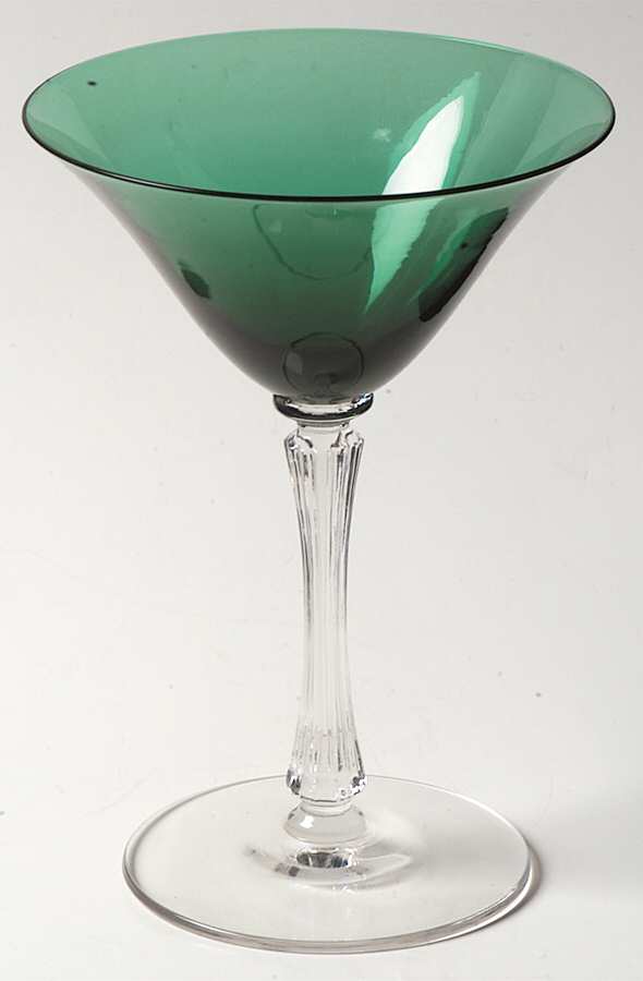 Empress Green Champagne/Tall Sherbet by Morgantown-1