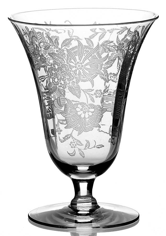 Floret (7711) 9 Oz Footed Tumbler by Morgantown-1