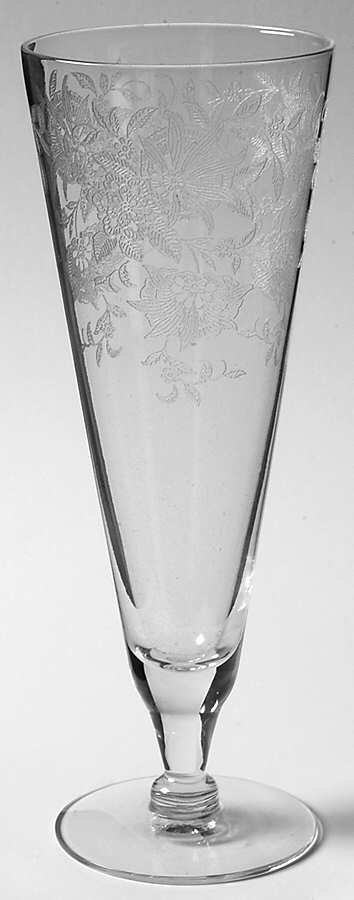 Floret (7711) Pilsner Glass by Morgantown-1