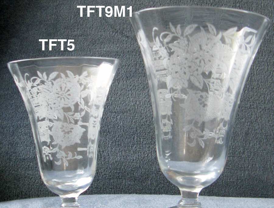 Floret (7711) 5 Oz Footed Tumbler by Morgantown-1