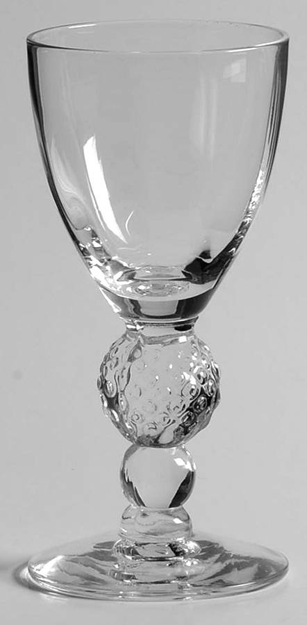 Golf Ball Clear Wine Glass by Morgantown-1
