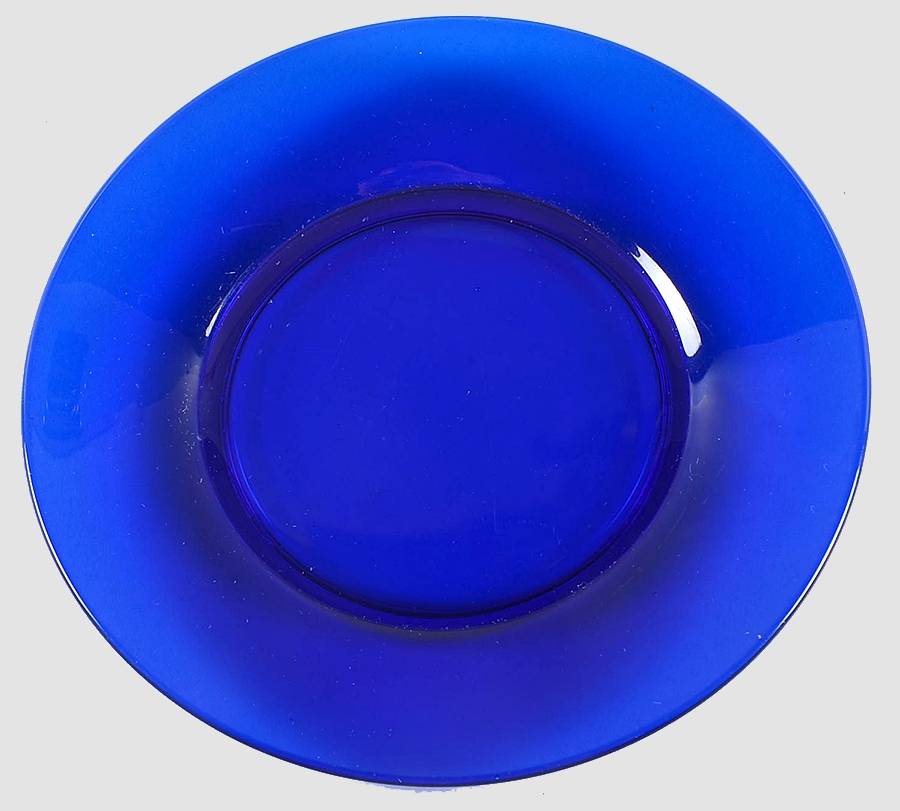 Golf Ball Cobalt Blue (Ritz Blue) Bread & Butter Plate by Morgantown-1