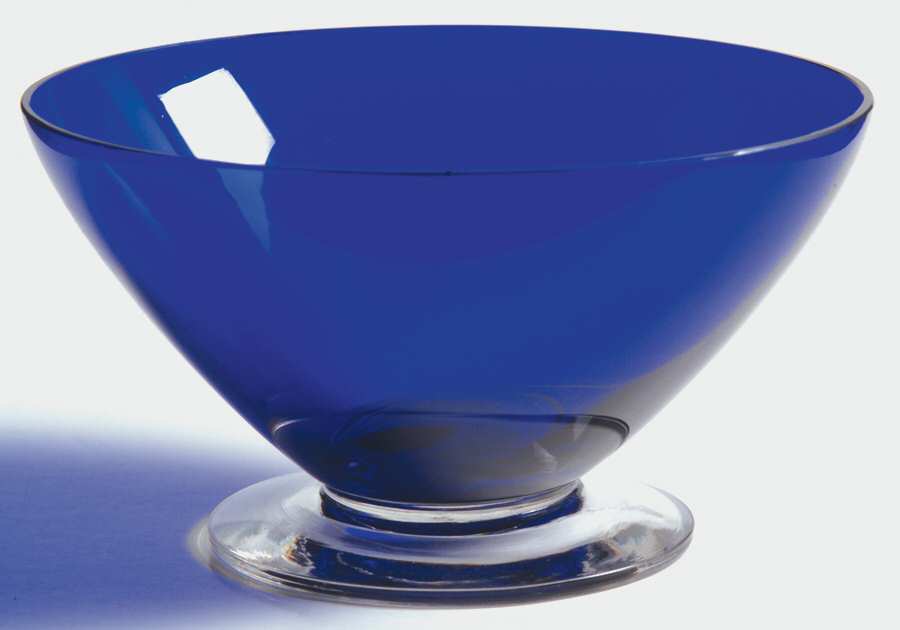 Golf Ball Cobalt Blue (Ritz Blue) Finger Bowl by Morgantown-1