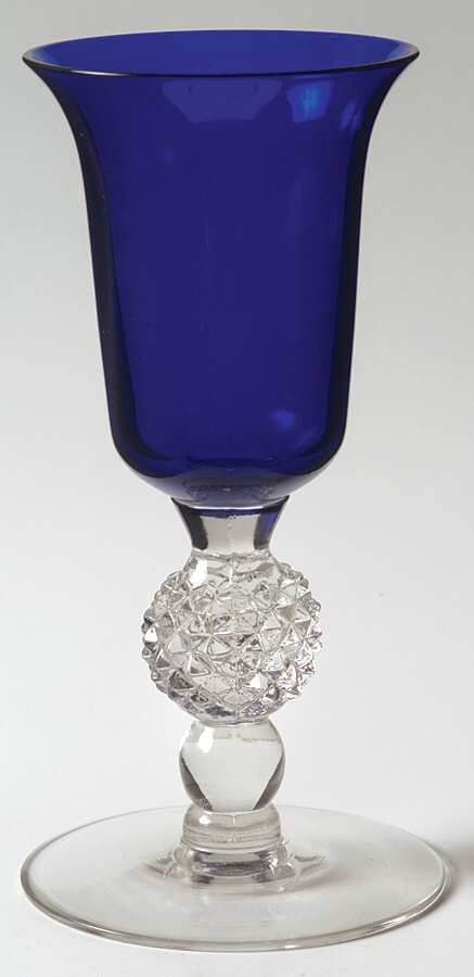 Golf Ball Cobalt Blue (Ritz Blue) 6" Torch Candle by Morgantown-1