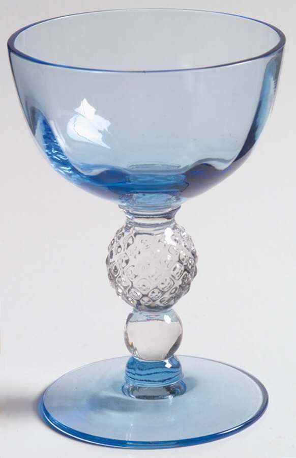 Golf Ball Copen Blue (Bowl Foot) Optic Liquor Cocktail by Morgantown-1